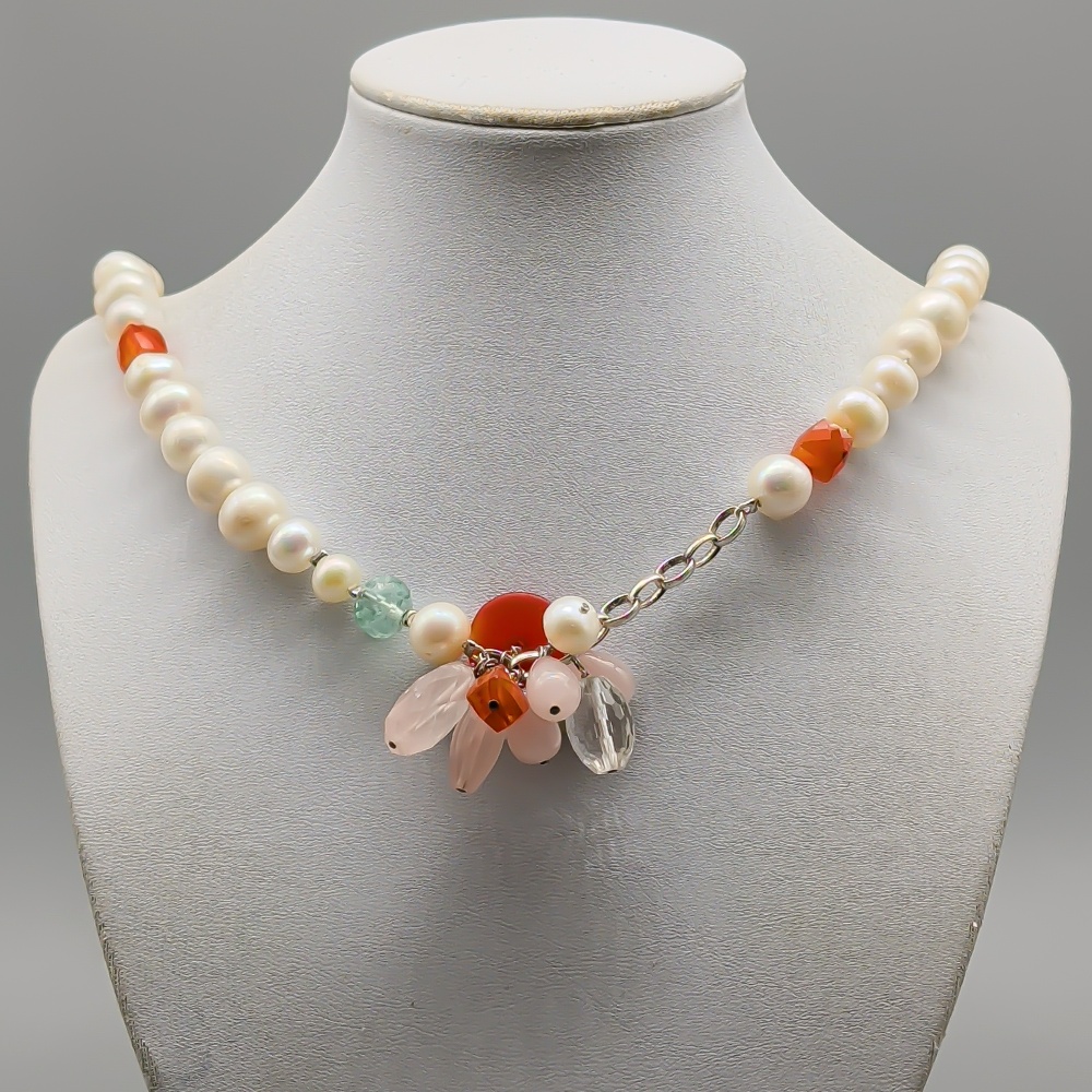 47.5cm Collier i Vitguld 18K 77.24g - Bild 2