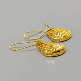 Örhängen i Guld 21K 5.06g 43mm