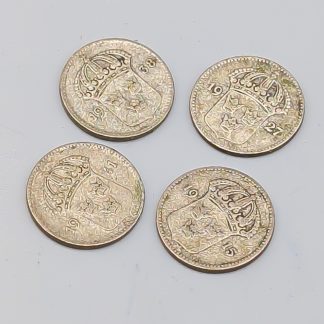 4 st 10 öre Sverige 1909-42 S400 5.71g 15mm