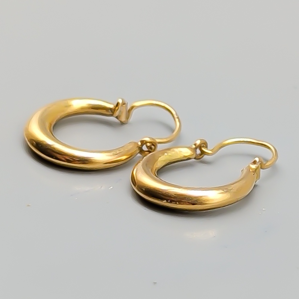 Creoler i Guld 18K 1.4g 18mm