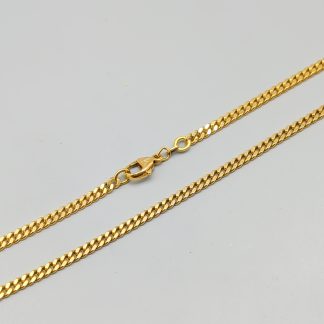51.5cm Balestra Pansarlänk i Guld 18K 24.6g