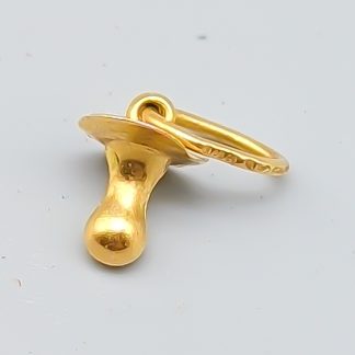 Hänge i Guld Napp 18K 0.45g 9mm