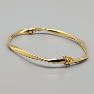 20cm Stelt armband i Guld 18K 6.36g