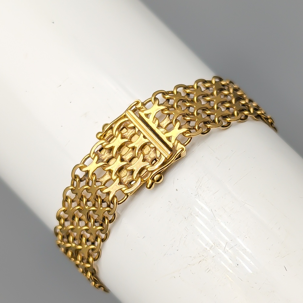 19.5cm X-Länk i Guld 18K 13.96g - Bild 2