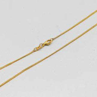 43.5cm Balestra Pansarlänk i Guld 18K 3.73g