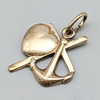 Hänge i Silver Tro Hopp och Kärlek S830 0.75g 14mm