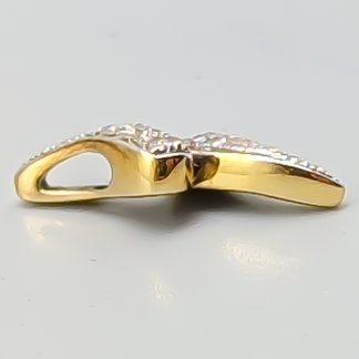 Diamanthänge i Flerfärgat Guld 18K 0.93g 15mm