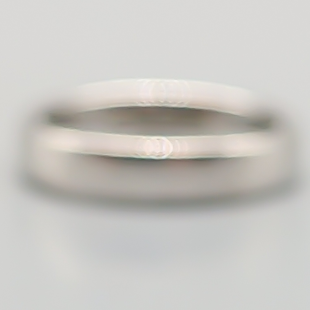 Slät ring i Vitguld 18K 5.21g 15.5mm