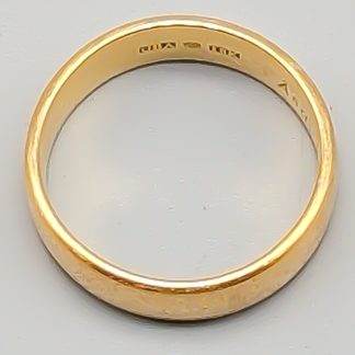 Slät ring i Guld 18K 7.97g 20mm