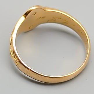 Ring i Guld 14K 4.17g 18.25mm