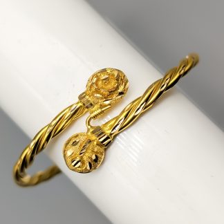 20cm Stelt armband i Guld 21K 17.76g