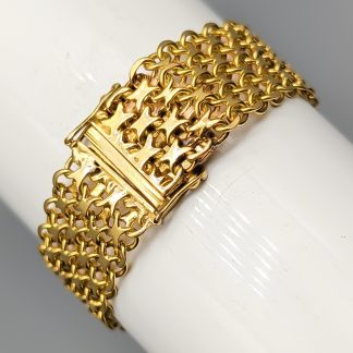 20cm X-Länk i Guld 18K 29.1g