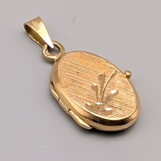 Medaljong i Guld 18K 3.61g 23mm