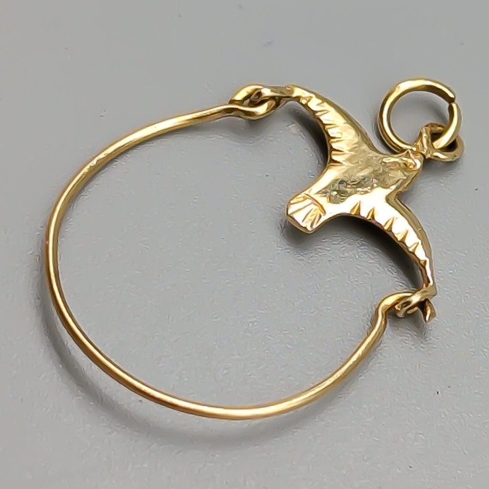 Hänge i Guld 14K 0.97g 27mm