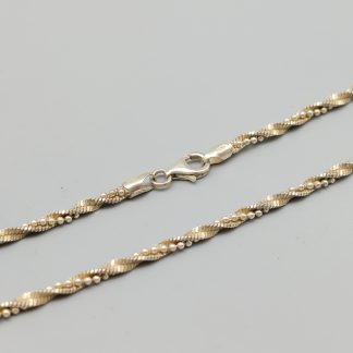 42cm Halsband i Silver S925 10.81g