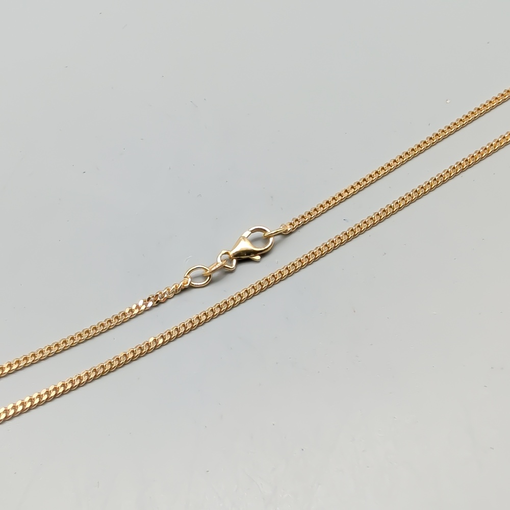 60cm Pansarlänk i Guld 18K 8.5g