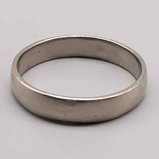 Slät ring i Vitguld 18K 6.34g 21.5mm
