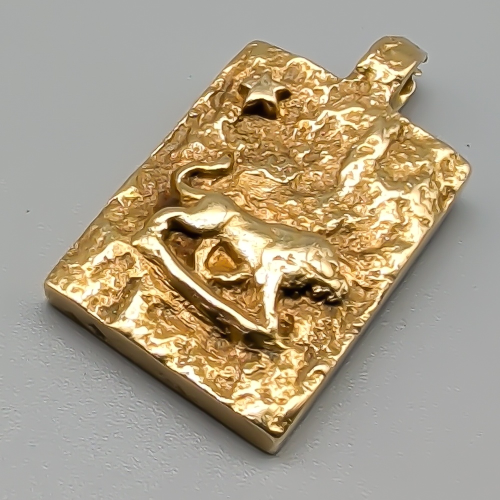Hänge i Guld Stjärntecken Lejon 18K 23.85g 31mm