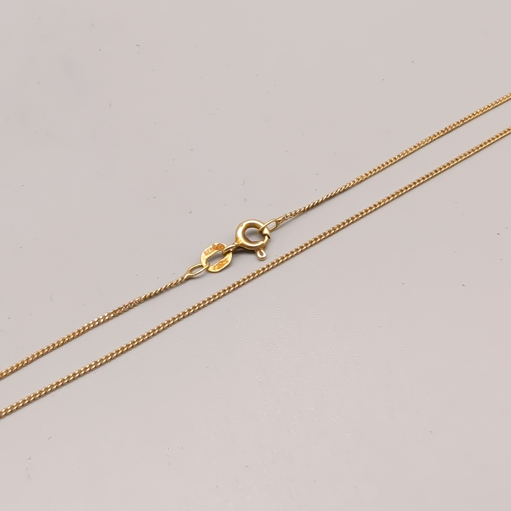 48.5cm Pansarlänk i Guld 18K 1.79g