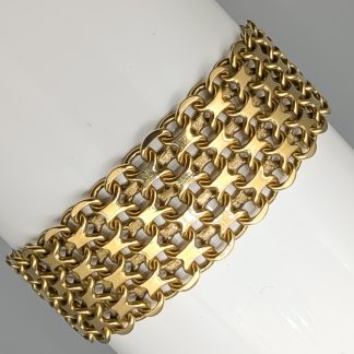 19cm X-Länk i Guld 18K 29.19g