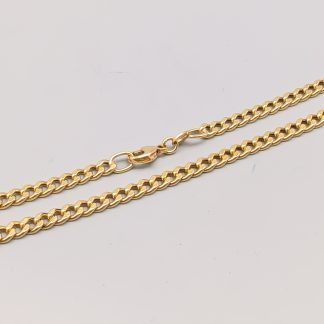 51.5cm Svedbom Pansarlänk i Guld 18K 10.01g