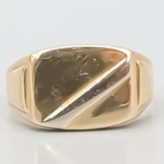 Klackring i Flerfärgat Guld 18K 3.74g 20.25mm