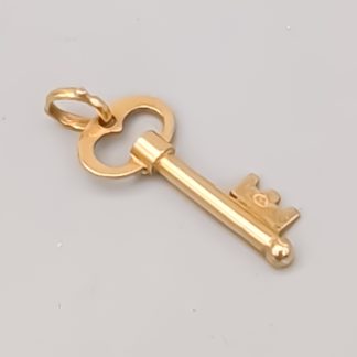 Uno-A-Erre Hänge i Guld Nyckel 18K 0.82g 17mm