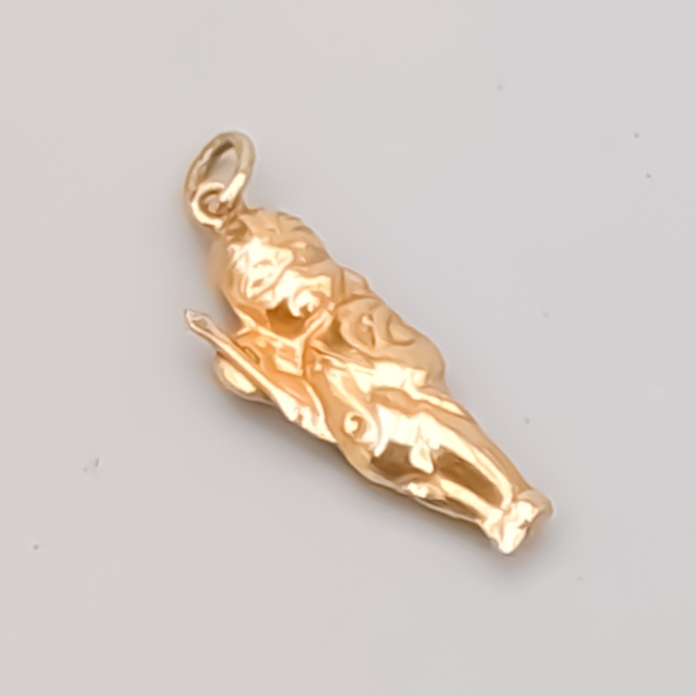 Hänge i Guld Eros 18K 0.85g 19mm - Bild 2