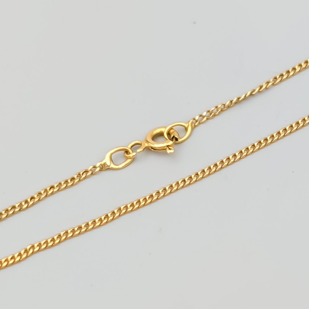 Pansarlänk i Guld 18K 2g 30cm