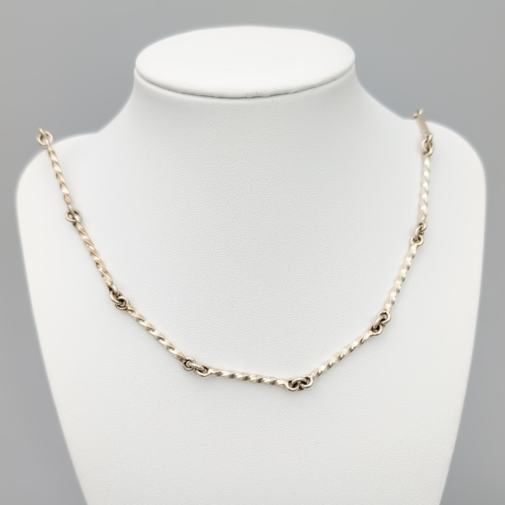 74cm Halsband i Silver S925 35.58g