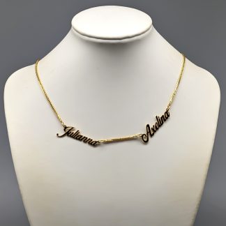 42cm Namnhalsband 18K 5g