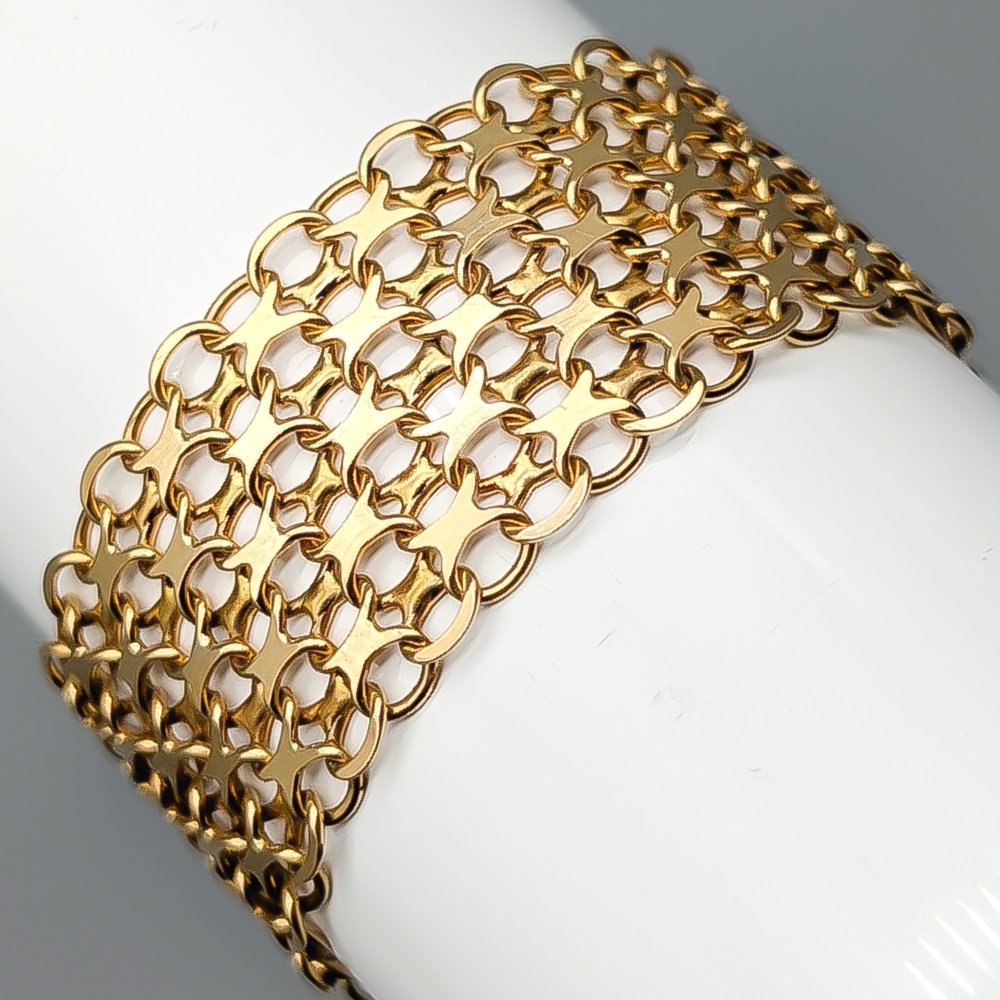 21cm X-Länk i Guld 18K 31.64g