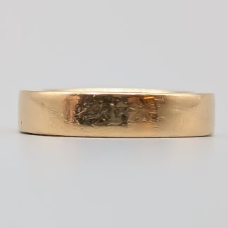 Slät ring i Guld 18K 9.66g 16mm