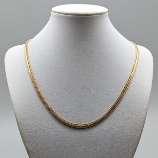 45cm Balestra Rävsvans i Guld 18K 18.86g