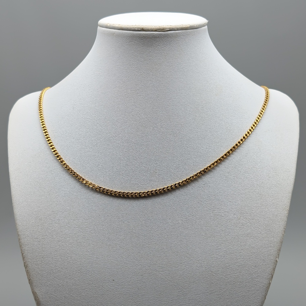 53cm Pansarlänk i Guld 18K 6.99g
