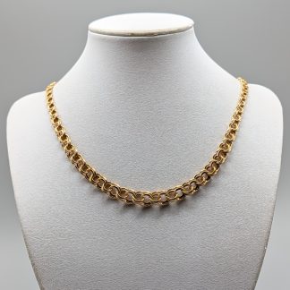 43cm Doserad Bismarcklänk i Guld 14K 24.47g
