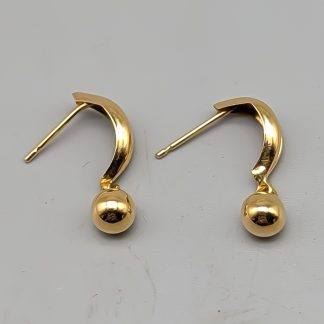 Örhängen i Guld 14K 0.71g 17mm