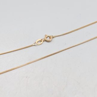44.5cm Pansarlänk i Guld 18K 1.72g