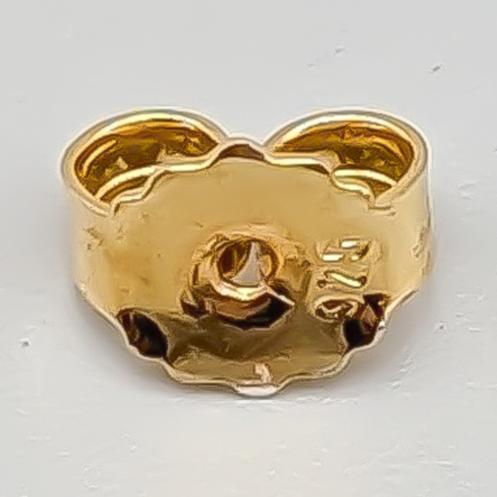 1 st Örhängestopp i Förgyllt Silver S925 0.16g
