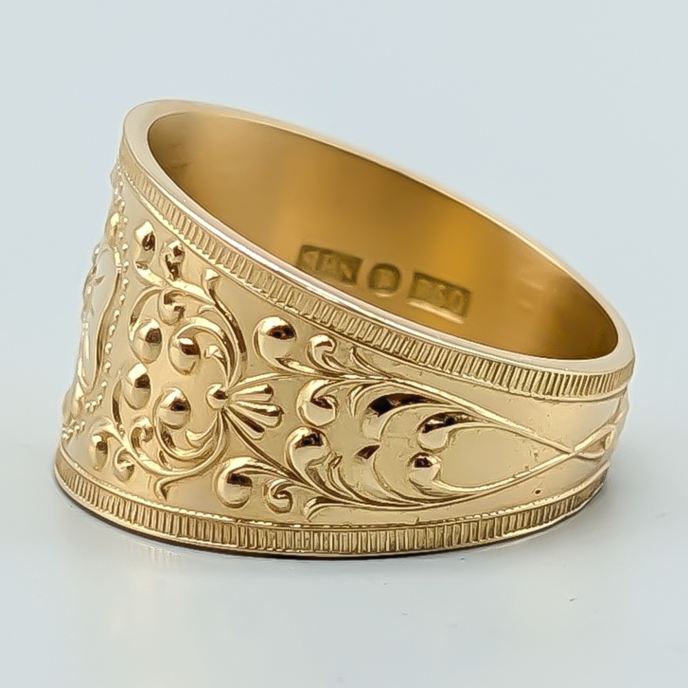 Diamantring i Guld 18K 9.18g 18.5mm - Bild 2