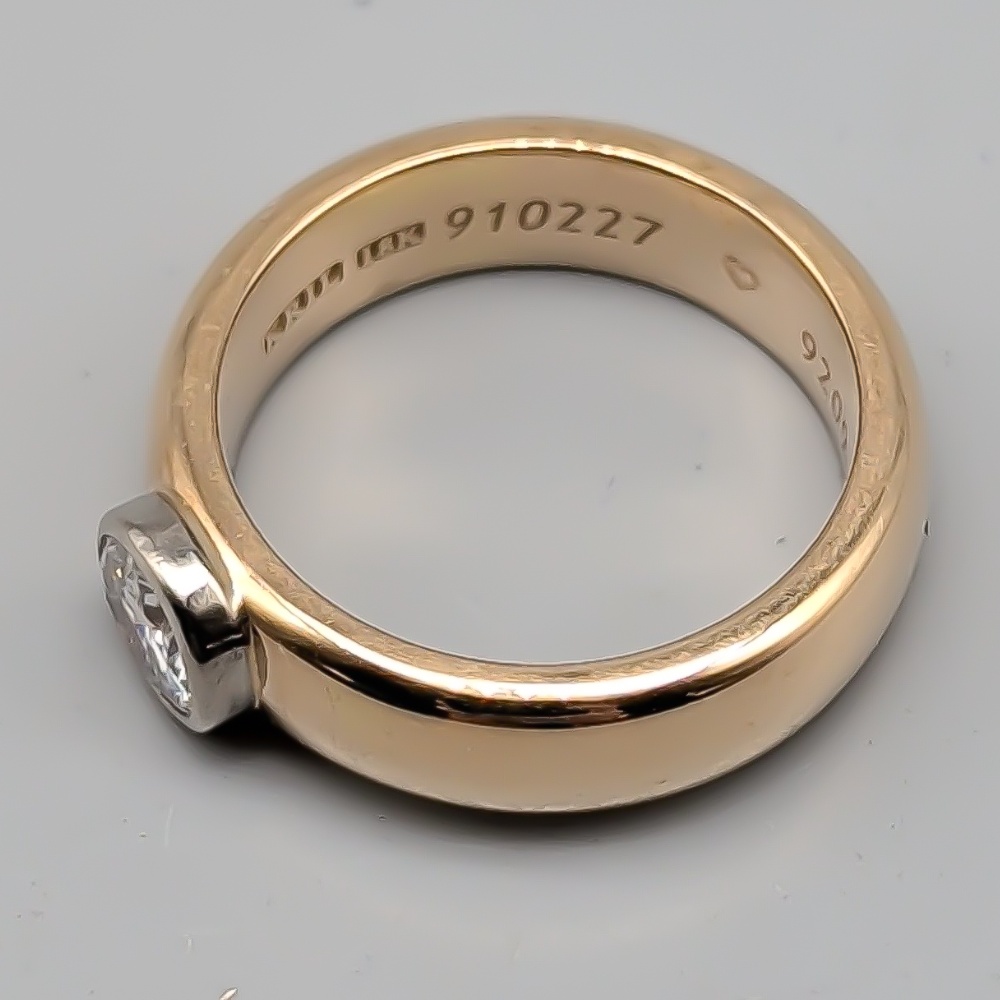 Diamantring i Guld 18K 12.27g 17.75mm - Bild 3