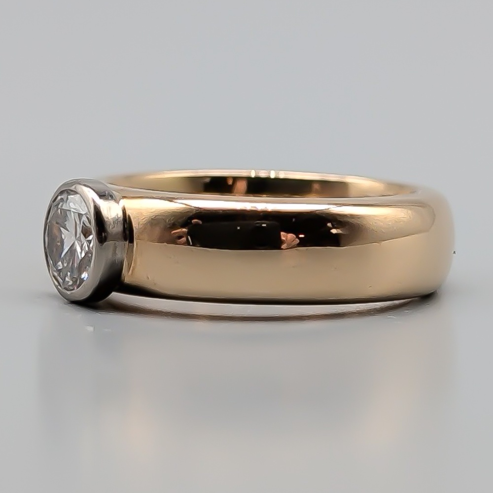 Diamantring i Guld 18K 12.27g 17.75mm - Bild 2