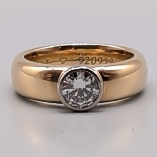 Diamantring i Guld 18K 12.27g 17.75mm
