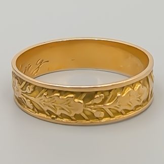 Ingenjörsring i Guld 18K 4.25g 21.5mm