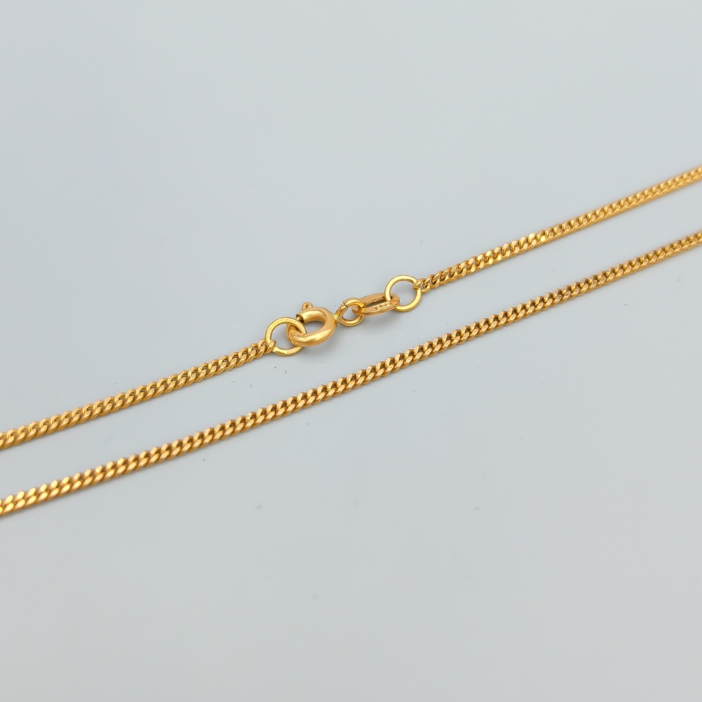 50cm Pansarlänk i Guld 18K 5.11g