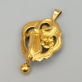 Hänge i Guld 18K 2.71g 40mm
