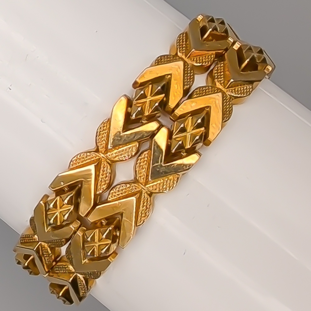 19cm Armband i Guld 18K 25.07g