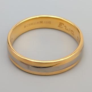 Schalins Ring i Flerfärgat Guld 18K 6.24g 20mm