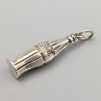 Hänge i Silver Coca-Cola S925 0.86g 23mm