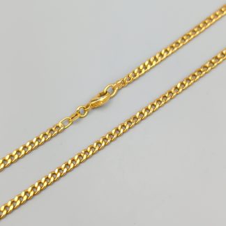 46.5cm Pansarlänk i Guld 18K 6.04g